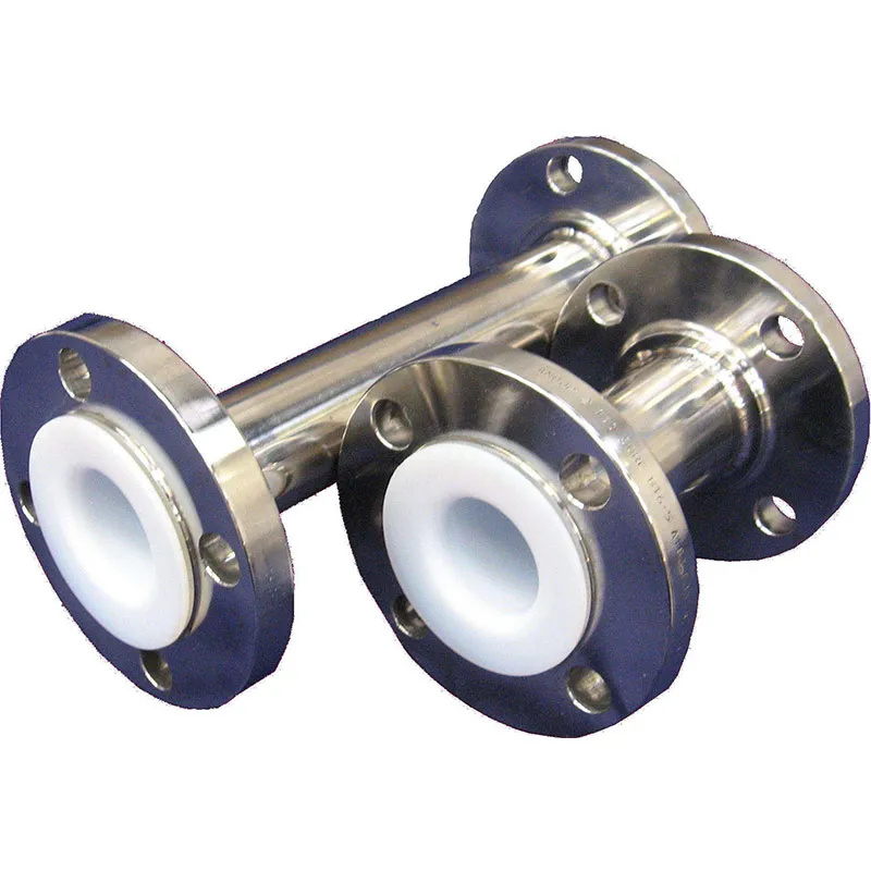 PTFE и PFA-футерованные термостойкие вакуумные трубопроводы и фитинги (10)