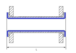 Трубы футерованные фторопластом-4 (16)